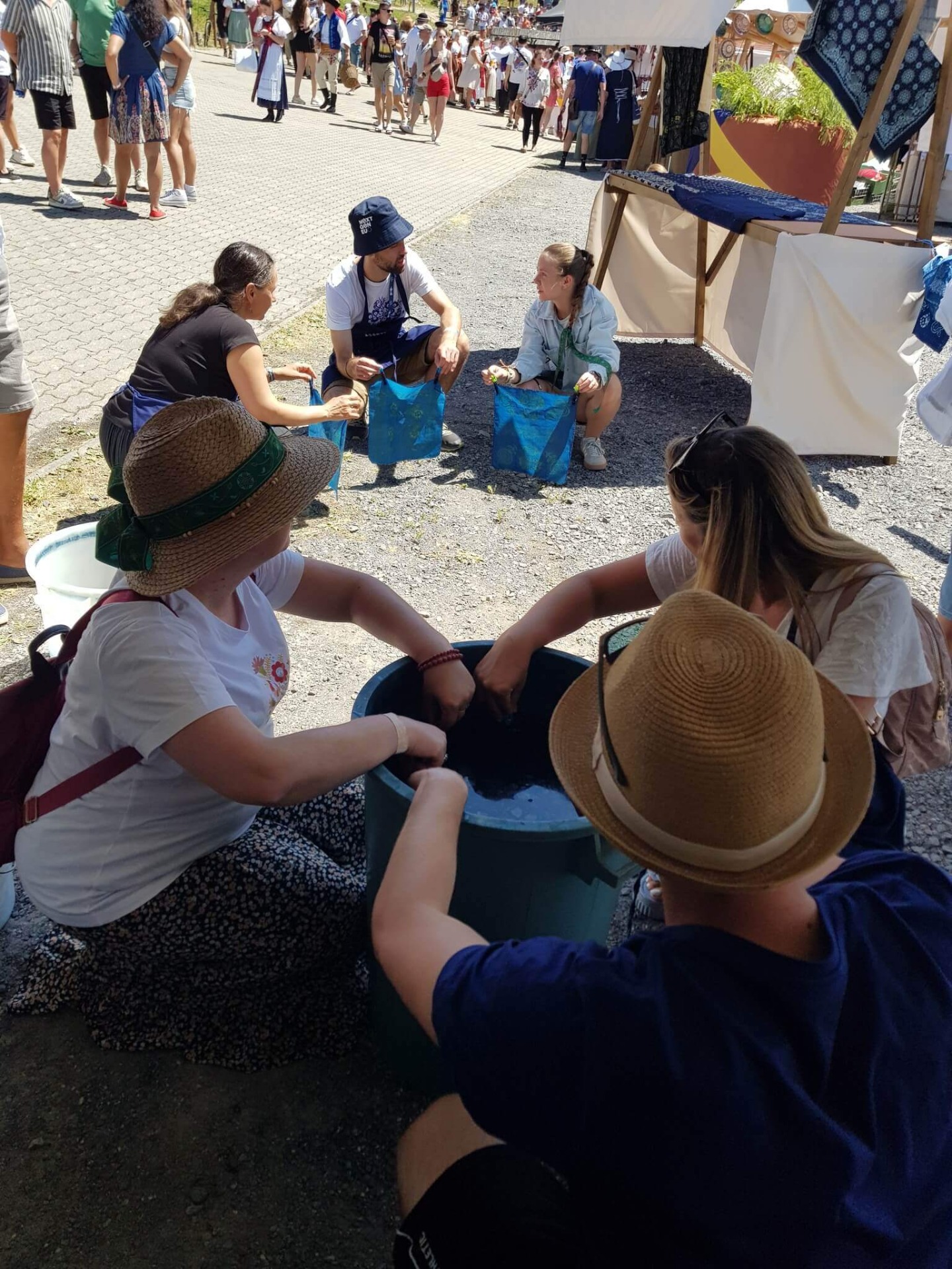 Modrotlačový workshop - jarmok